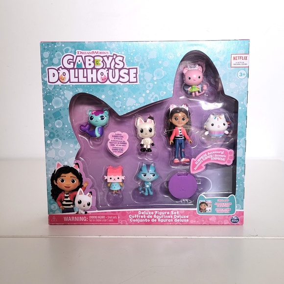 Dreamworks Gabby's Dollhouse - Deluxe Figure Set - BNIB - Picture 1 of 2